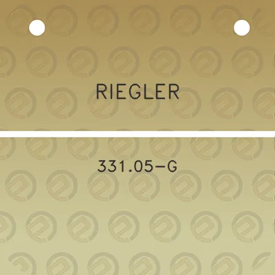 riegler-33105-g