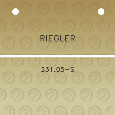 riegler-33105-s