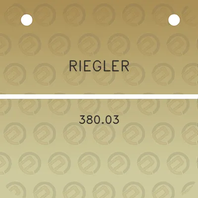 riegler-38003