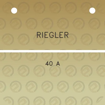 riegler-40-a