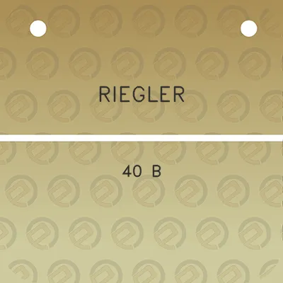 riegler-40-b