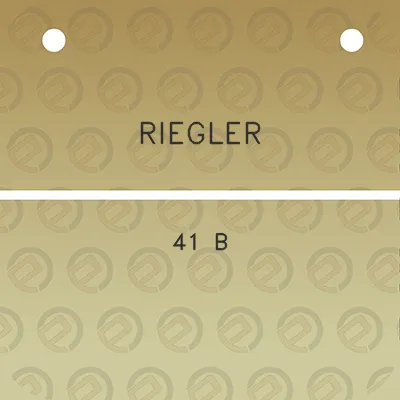 riegler-41-b