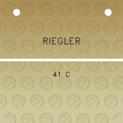 riegler-41-c