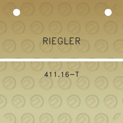 riegler-41116-t