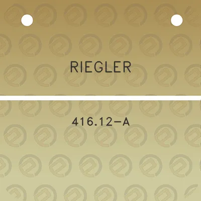 riegler-41612-a