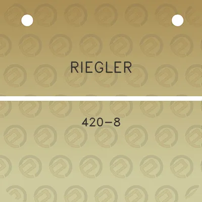 riegler-420-8