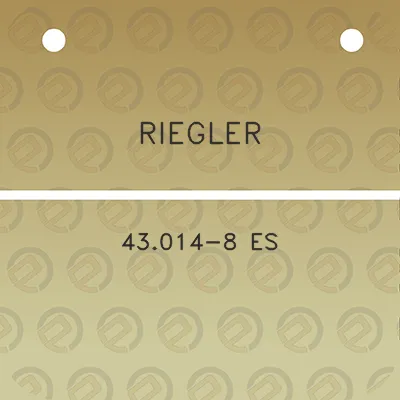 riegler-43014-8-es