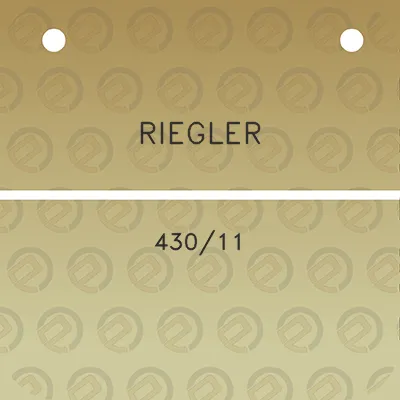 riegler-43011