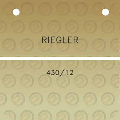 riegler-43012