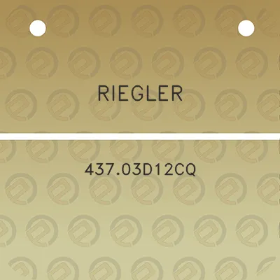 riegler-43703d12cq