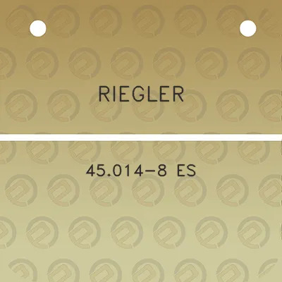 riegler-45014-8-es