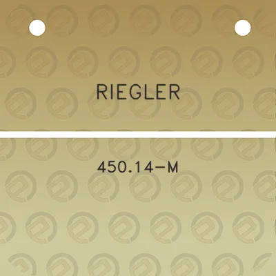 riegler-45014-m