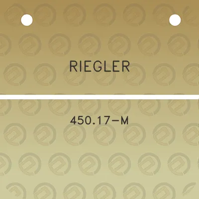 riegler-45017-m