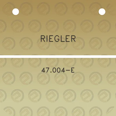 riegler-47004-e