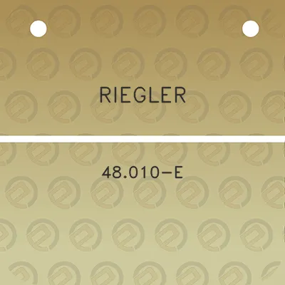 riegler-48010-e