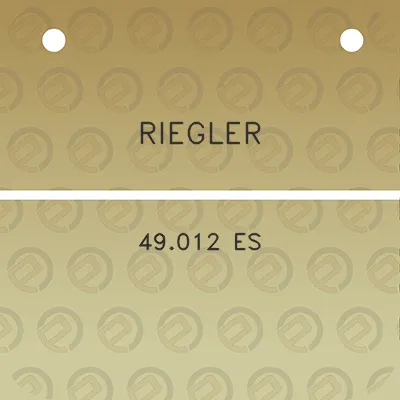 riegler-49012-es