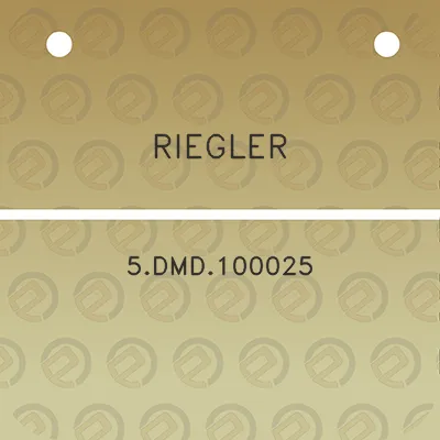 riegler-5dmd100025