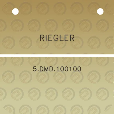 riegler-5dmd100100