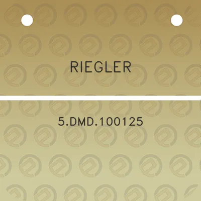 riegler-5dmd100125