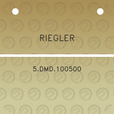 riegler-5dmd100500