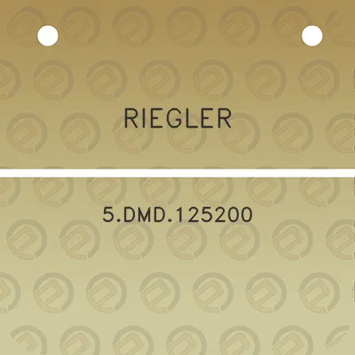 riegler-5dmd125200