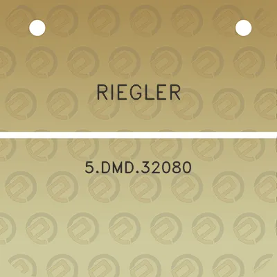 riegler-5dmd32080