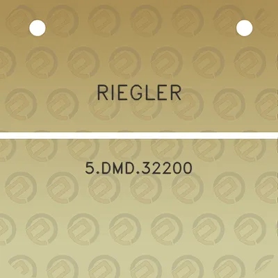 riegler-5dmd32200