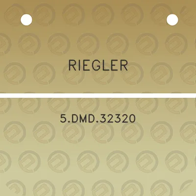 riegler-5dmd32320