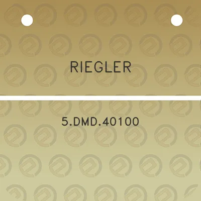 riegler-5dmd40100