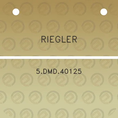 riegler-5dmd40125