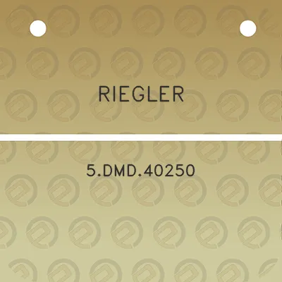 riegler-5dmd40250