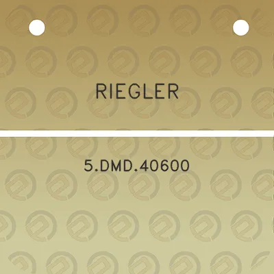 riegler-5dmd40600