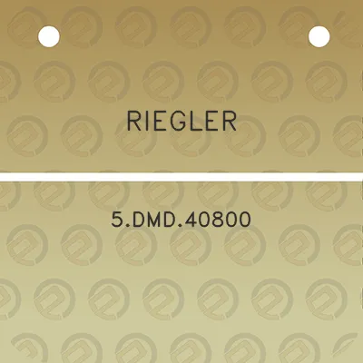 riegler-5dmd40800