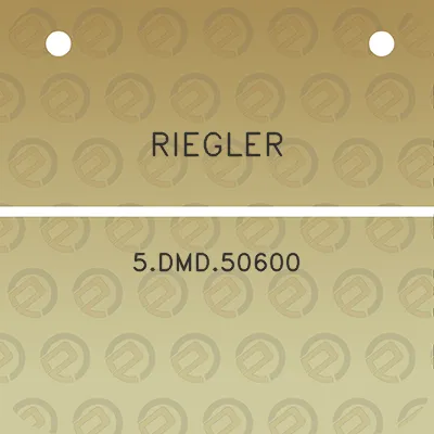 riegler-5dmd50600