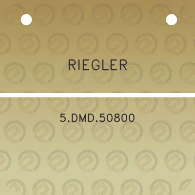 riegler-5dmd50800