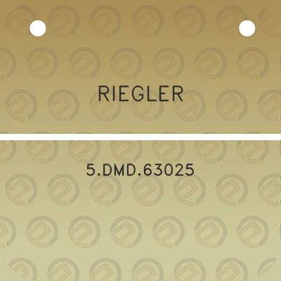 riegler-5dmd63025