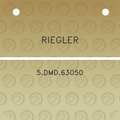 riegler-5dmd63050