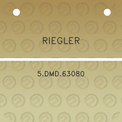 riegler-5dmd63080