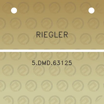 riegler-5dmd63125