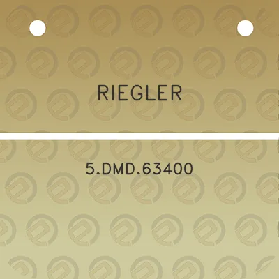 riegler-5dmd63400