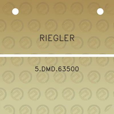 riegler-5dmd63500