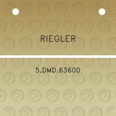 riegler-5dmd63600