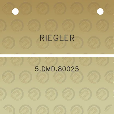 riegler-5dmd80025