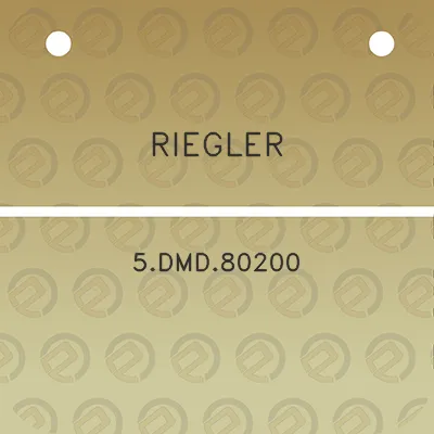 riegler-5dmd80200