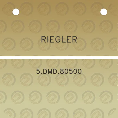 riegler-5dmd80500