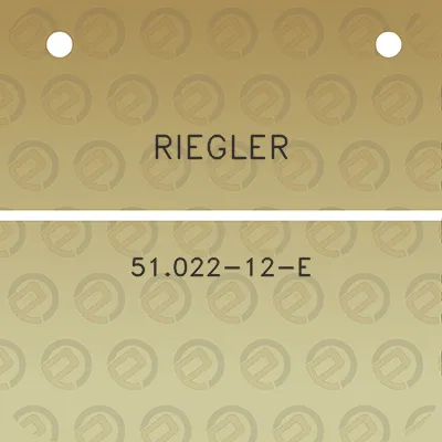 riegler-51022-12-e