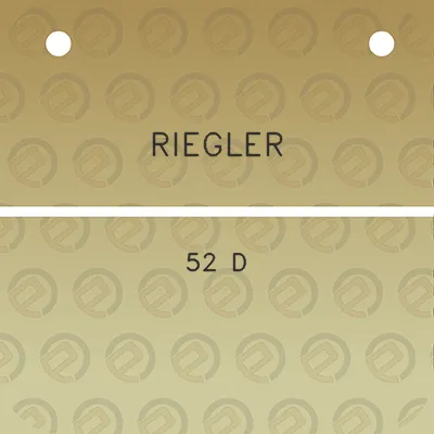 riegler-52-d