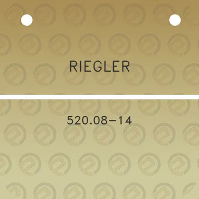 riegler-52008-14