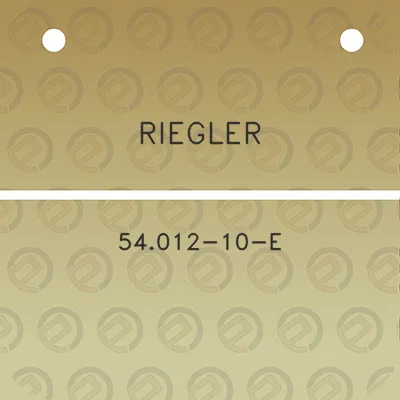 riegler-54012-10-e