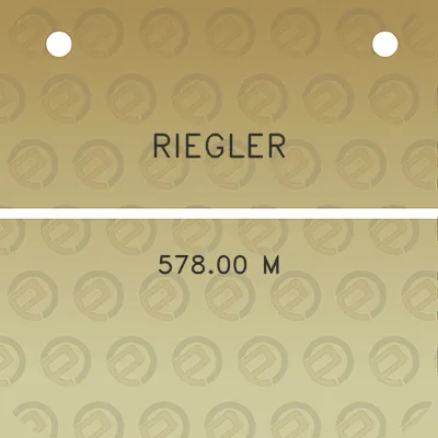 riegler-57800-m